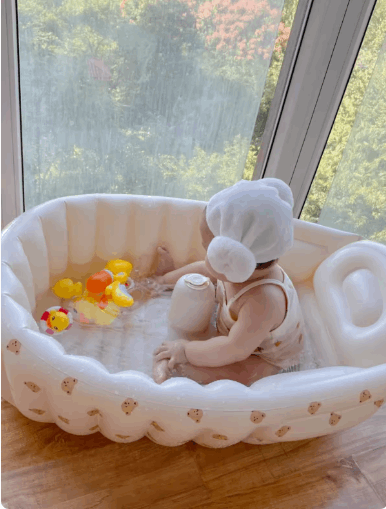 Inflatable Bath Tub for Kids